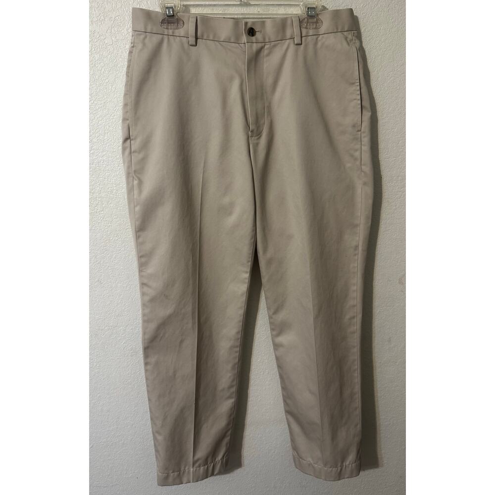 Brooks Brothers Men's Lightweight Advantage Chino Pants Khaki‎ Clark W33xL29.5